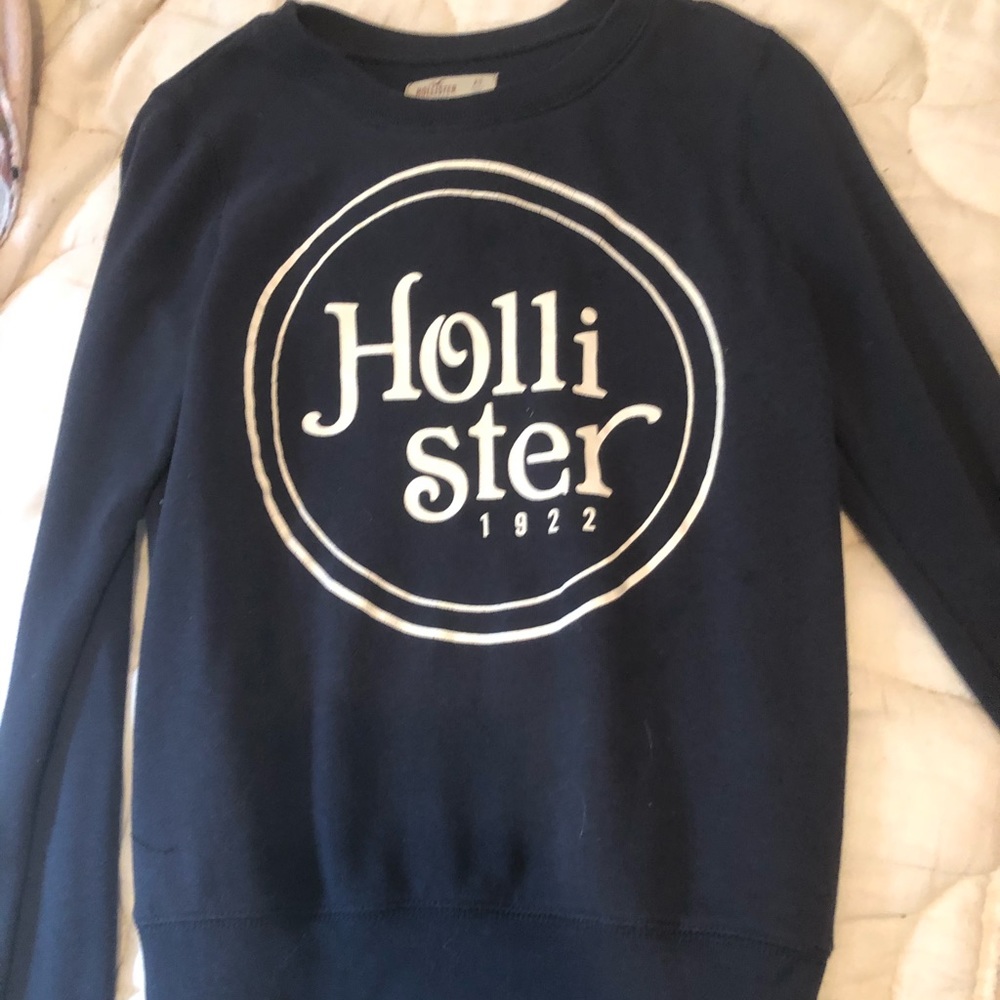 Sweater hollister navy blue